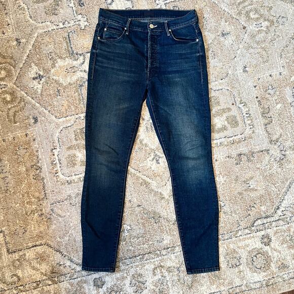 Mother The Stunner Ankle The Royal Treatment Button Fly Jeans - Picture 1 of 7